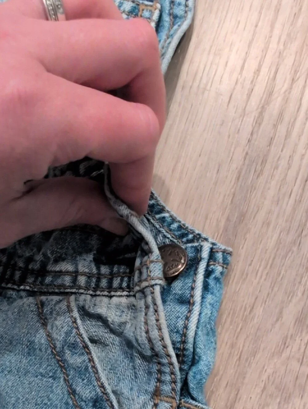 OshKosh Light Wash Denim Kids Overalls